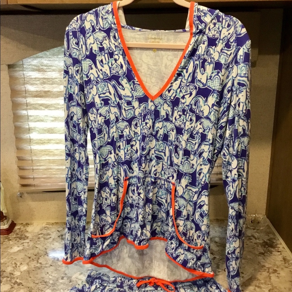 Lilly Pulitzer elephant luxletic set - Picture 2 of 7